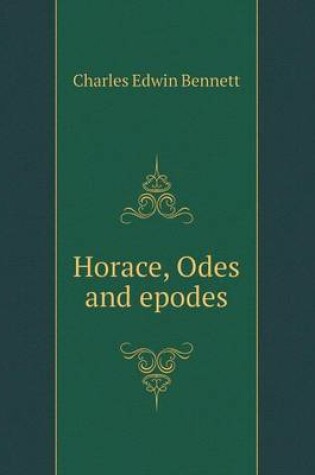 Cover of Horace, Odes and Epodes