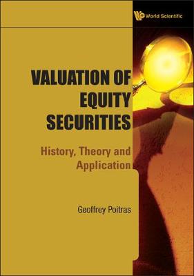 Book cover for Valuation Of Equity Securities: History, Theory And Application