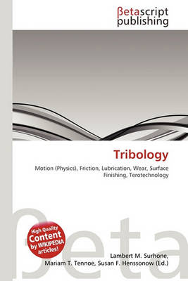 Cover of Tribology