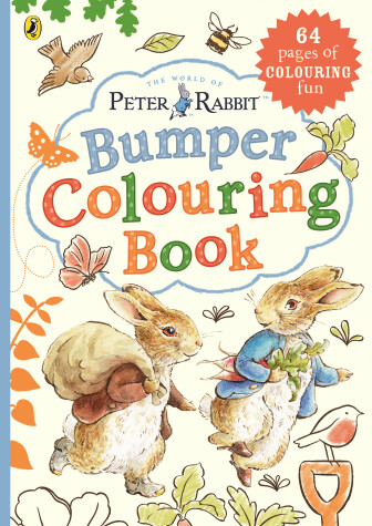Book cover for Peter Rabbit Bumper Colouring Book