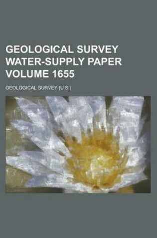 Cover of Geological Survey Water-Supply Paper Volume 1655