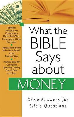 Book cover for What the Bible Says about Money