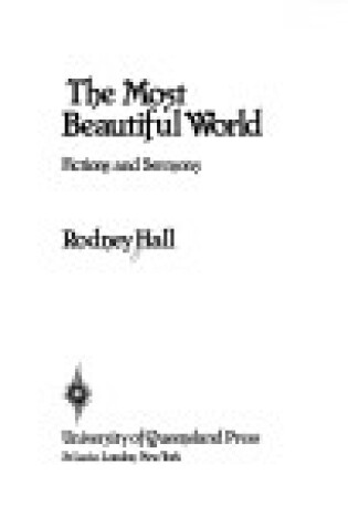 Cover of The Most Beautiful World