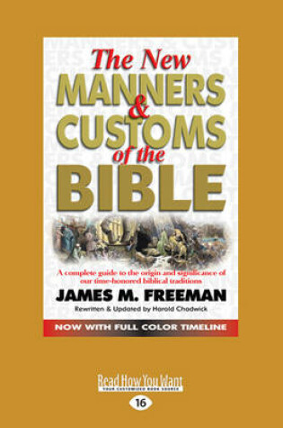 Cover of The New Manners and Customs of the Bible