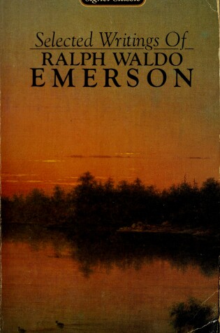 Cover of Emerson Ralph Waldo : Selected Writings (Sc)