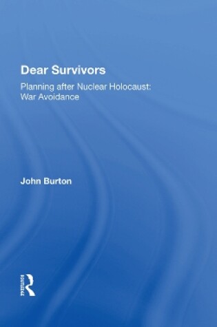 Cover of Dear Survivors