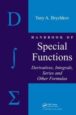 Cover of Handbook of Special Functions