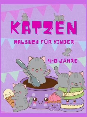 Book cover for Katze Farbung Buch fur Kinder