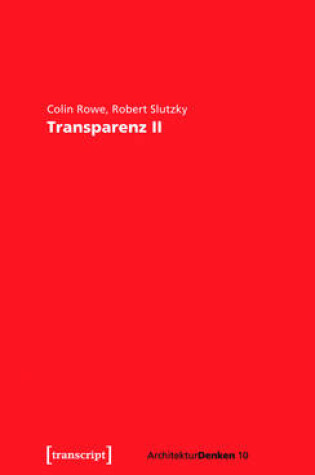 Cover of Transparenz II