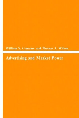 Cover of Advertising and Market Power