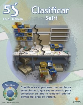 Book cover for 5S Sort Poster (Spanish)