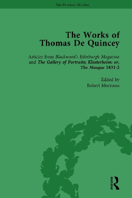 Book cover for The Works of Thomas De Quincey, Part II vol 8