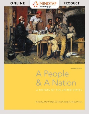 Book cover for Mindtap History, 2 Terms (12 Months) Printed Access Card for Kamensky/Sheriff/Blight/Chudacoff/Logevall/Bailey/Norton's a People and a Nation: A History of the United States, 11th