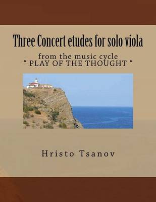 Book cover for Concert etude for solo viola