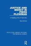 Book cover for Justice and Mercy in Piers Plowman