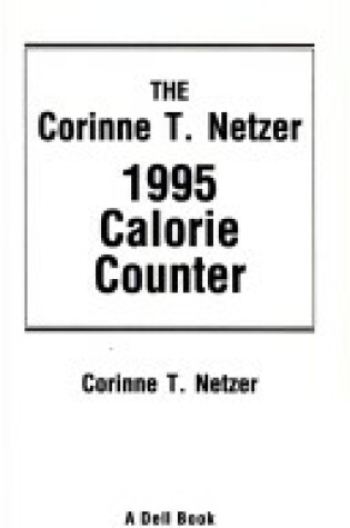 Cover of Netzer/1995 Calorie