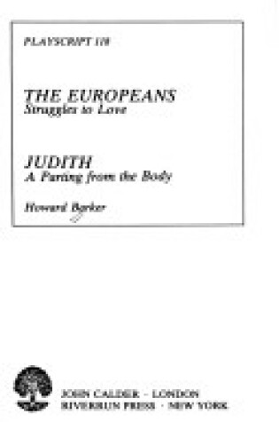 Cover of The Europeans