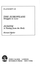 Book cover for The Europeans