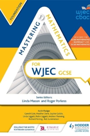 Cover of Mastering  Mathematics for WJEC GCSE: Foundation