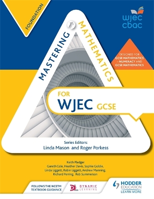 Book cover for Mastering  Mathematics for WJEC GCSE: Foundation