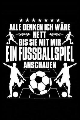 Book cover for Nett Bis Zum Fussballspiel