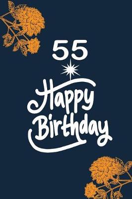 Book cover for 55 happy birthday