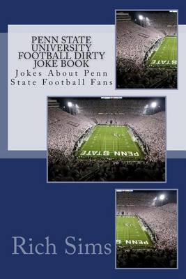 Book cover for Penn State University Football Dirty Joke Book