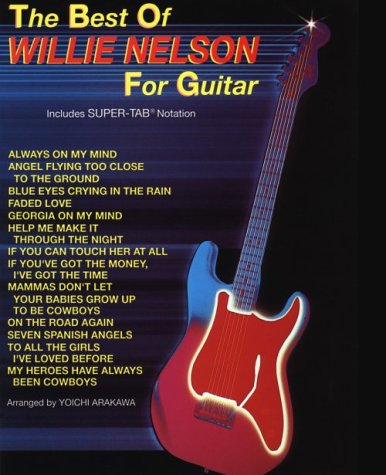 Book cover for The Best of Willie Nelson for Guitar