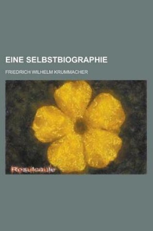 Cover of Eine Selbstbiographie