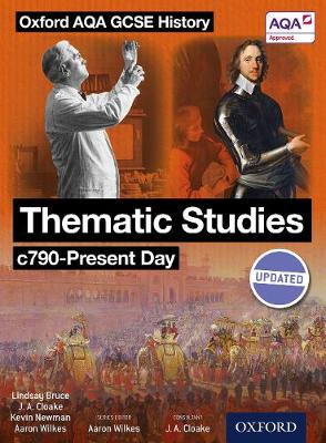 Book cover for Oxford AQA History for GCSE: Thematic Studies c790-Present Day