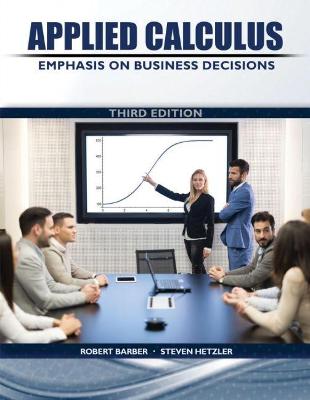 Book cover for Applied Calculus: Emphasis on Business Decisions