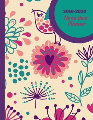 Book cover for 2018 - 2020 Lucida Three Year Planner