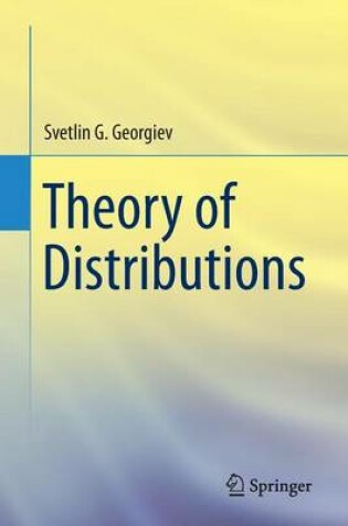 Cover of Theory of Distributions