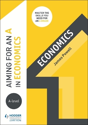 Book cover for Aiming for an A in A-level Economics