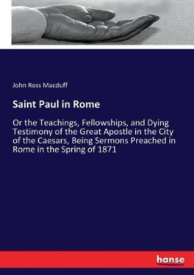 Book cover for Saint Paul in Rome