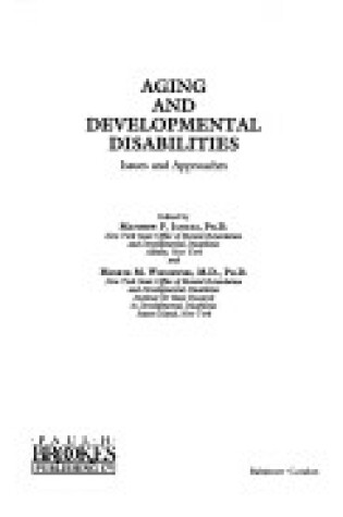 Cover of Ageing and Developmental Disabilities