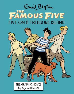 Book cover for Famous Five Graphic Novel: Five on a Treasure Island