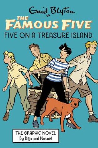 Cover of Famous Five Graphic Novel: Five on a Treasure Island