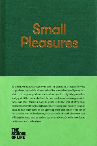 Cover of Small Pleasures