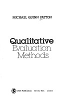 Book cover for Qualitative Evaluation Methods