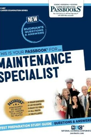 Cover of Maintenance Specialist