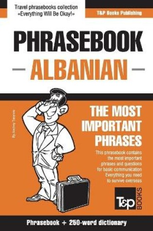 Cover of English-Albanian phrasebook and 250-word mini dictionary