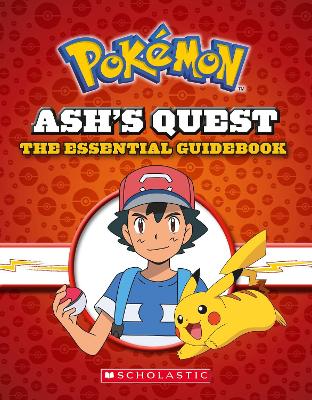 Book cover for Ash's Quest: The Essential Handbook (Pokemon)