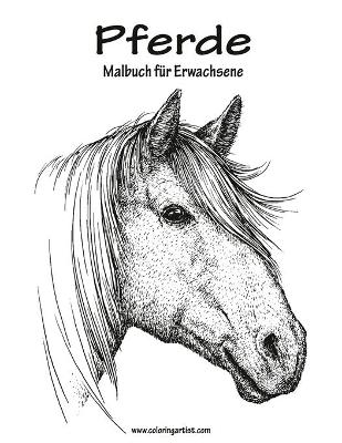 Cover of Pferdemalbuch f�r Erwachsene 1