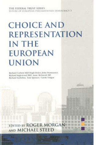 Cover of Choice and Representation in the European Union