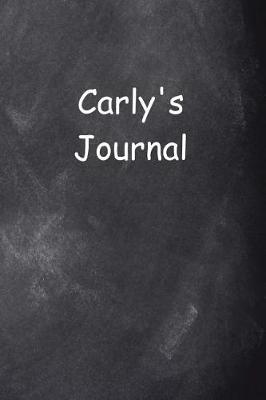 Cover of Carly Personalized Name Journal Custom Name Gift Idea Carly