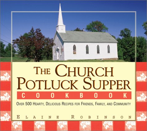 Book cover for Church Potluck Supper Cookbook