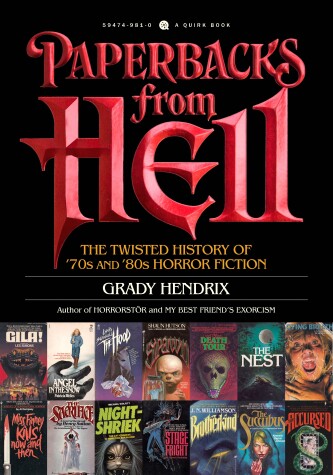 Book cover for Paperbacks from Hell