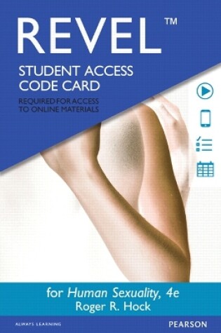 Cover of Revel Access Code for Human Sexuality