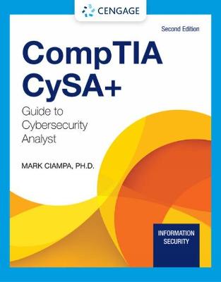 Book cover for CompTIA CySA+ Guide to Cybersecurity Analyst (CS0-002)